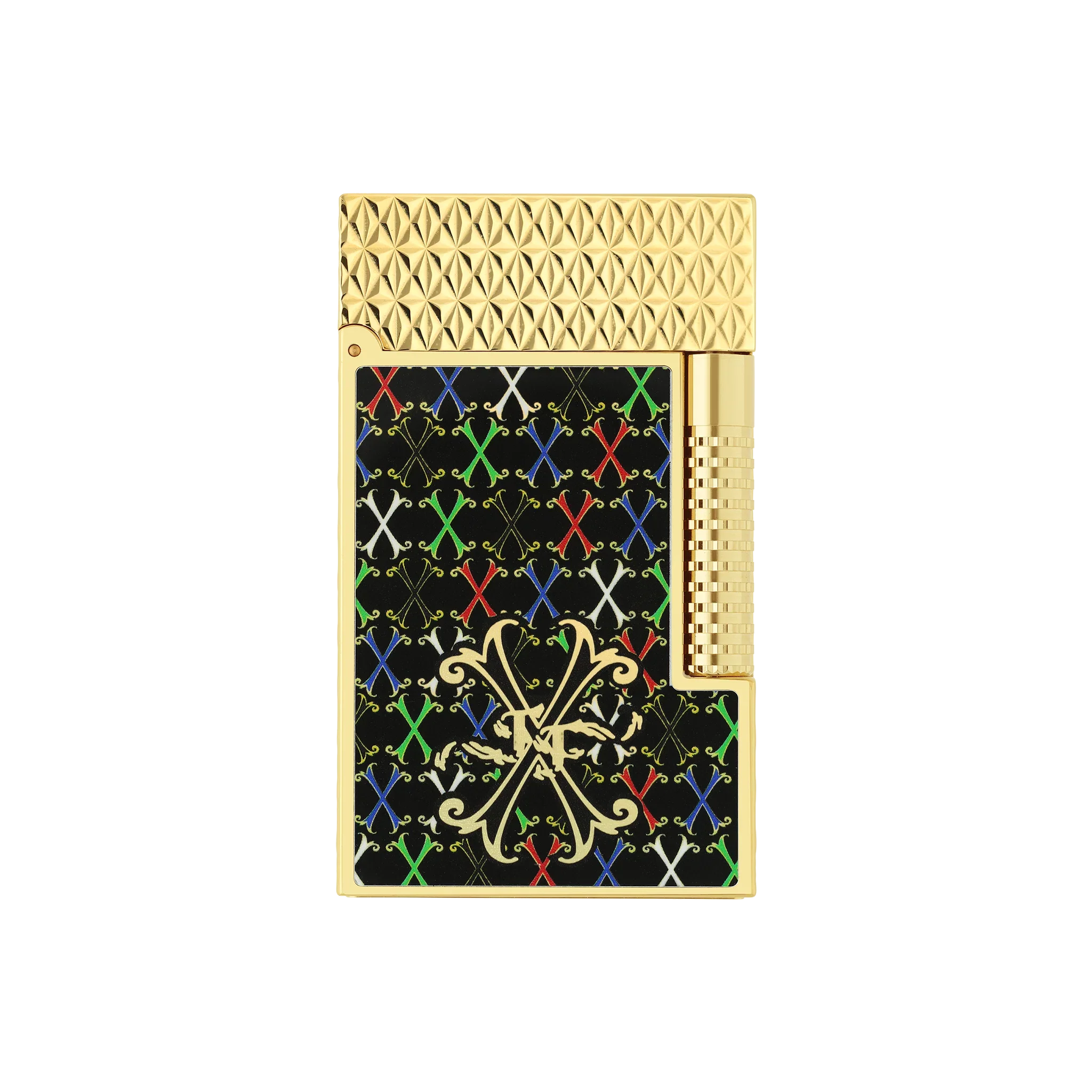 S.T. Dupont Le Grand Fuente Multicolour Lacquered Lighter/Briquet C23060CL