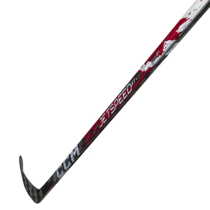 CCM JetSpeed FT9 Pro Red Hockey Stick - Senior (2026)