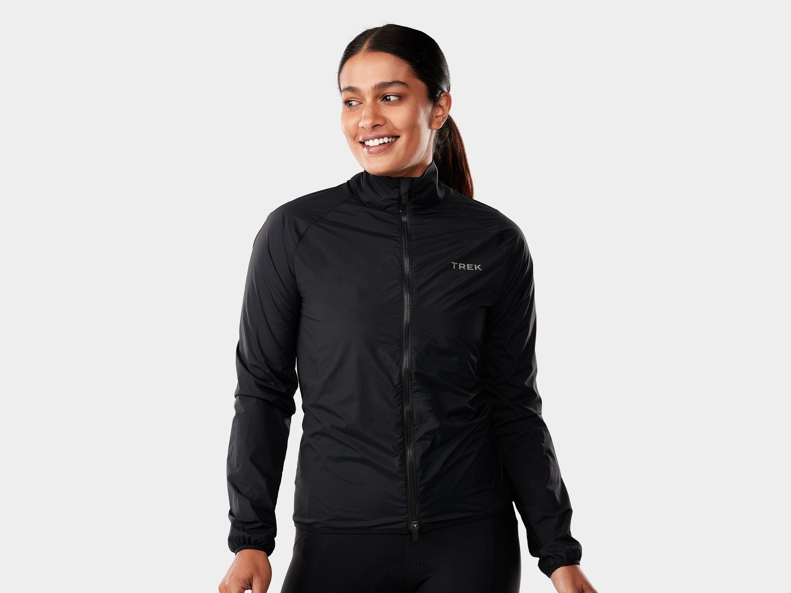 Trek Circuit Wind Women X-Large Black Jacket