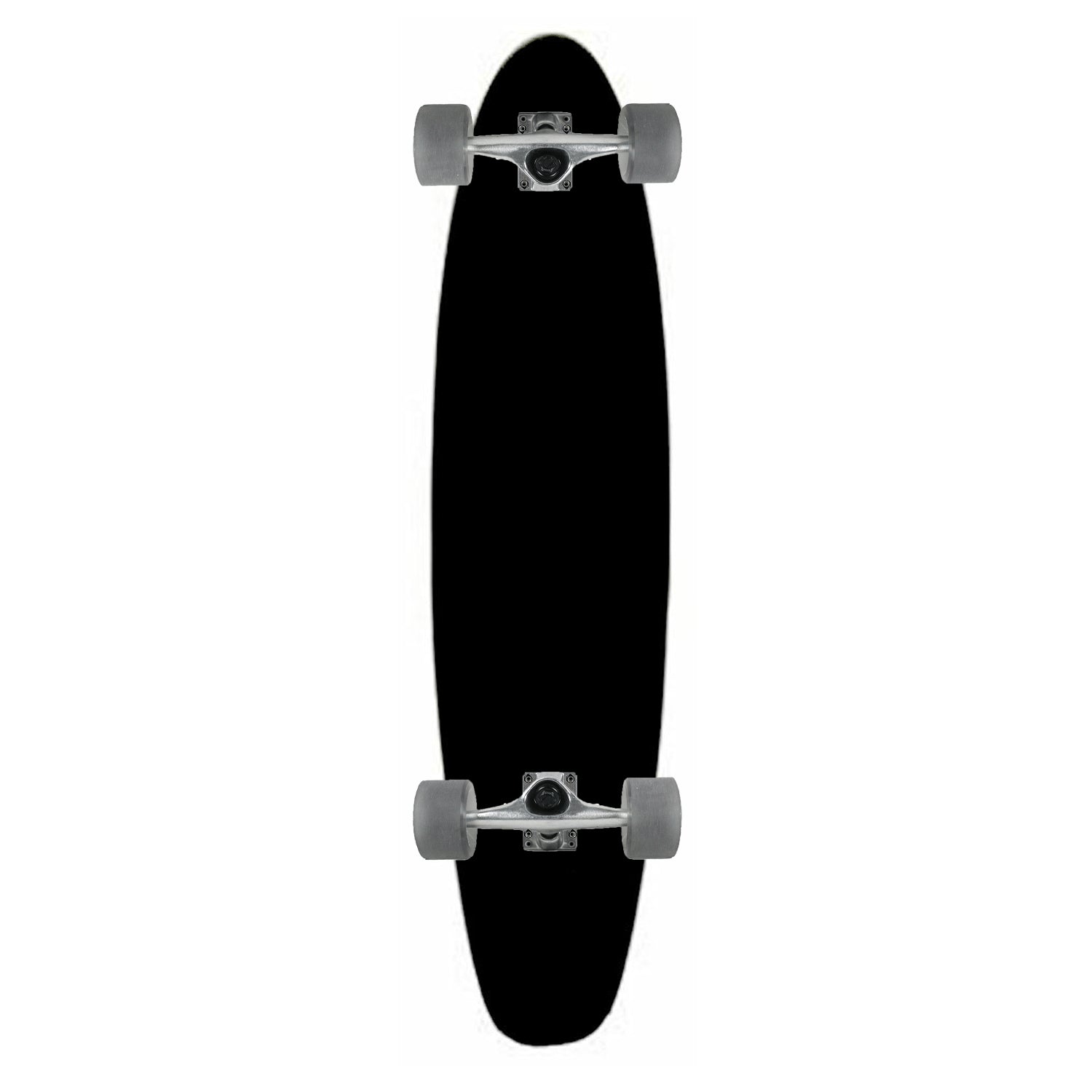 Moose Kicktail 9" x 40" Longboard Dipped Black Complete