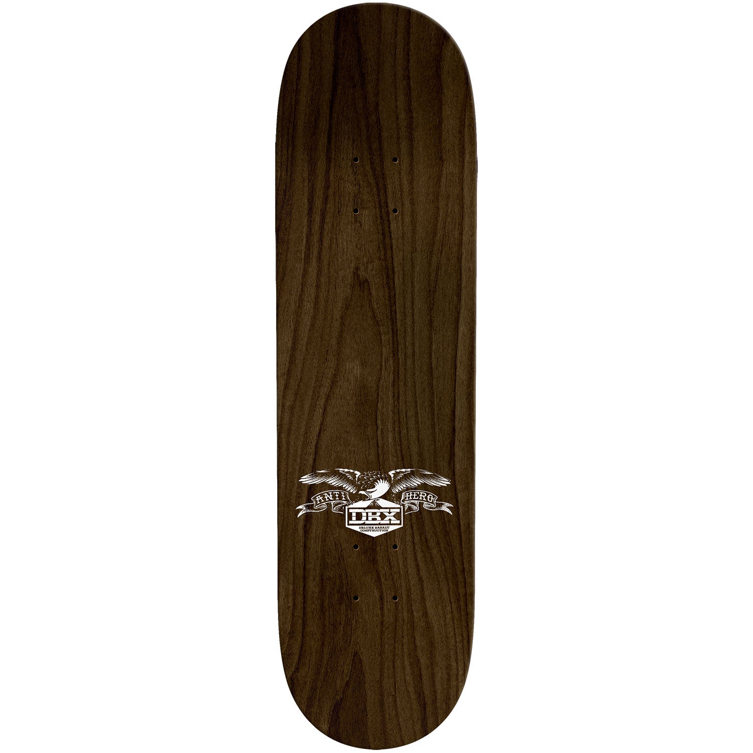 Anti Hero Skateboard Deck Basalt DBX Eagle 8.75" x 32.62" Orange