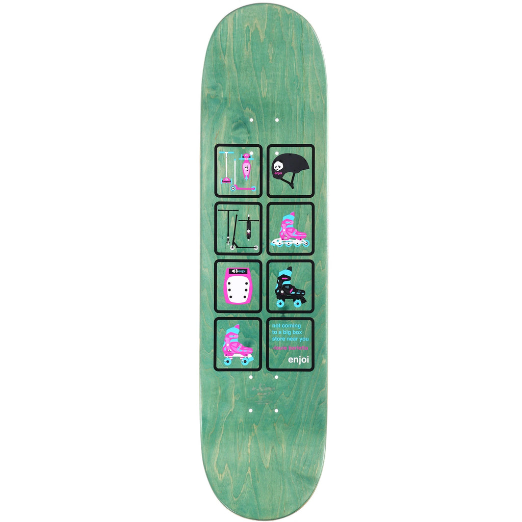 Enjoi Skateboard Deck Big Box Scooters 8.0" x 31.63"