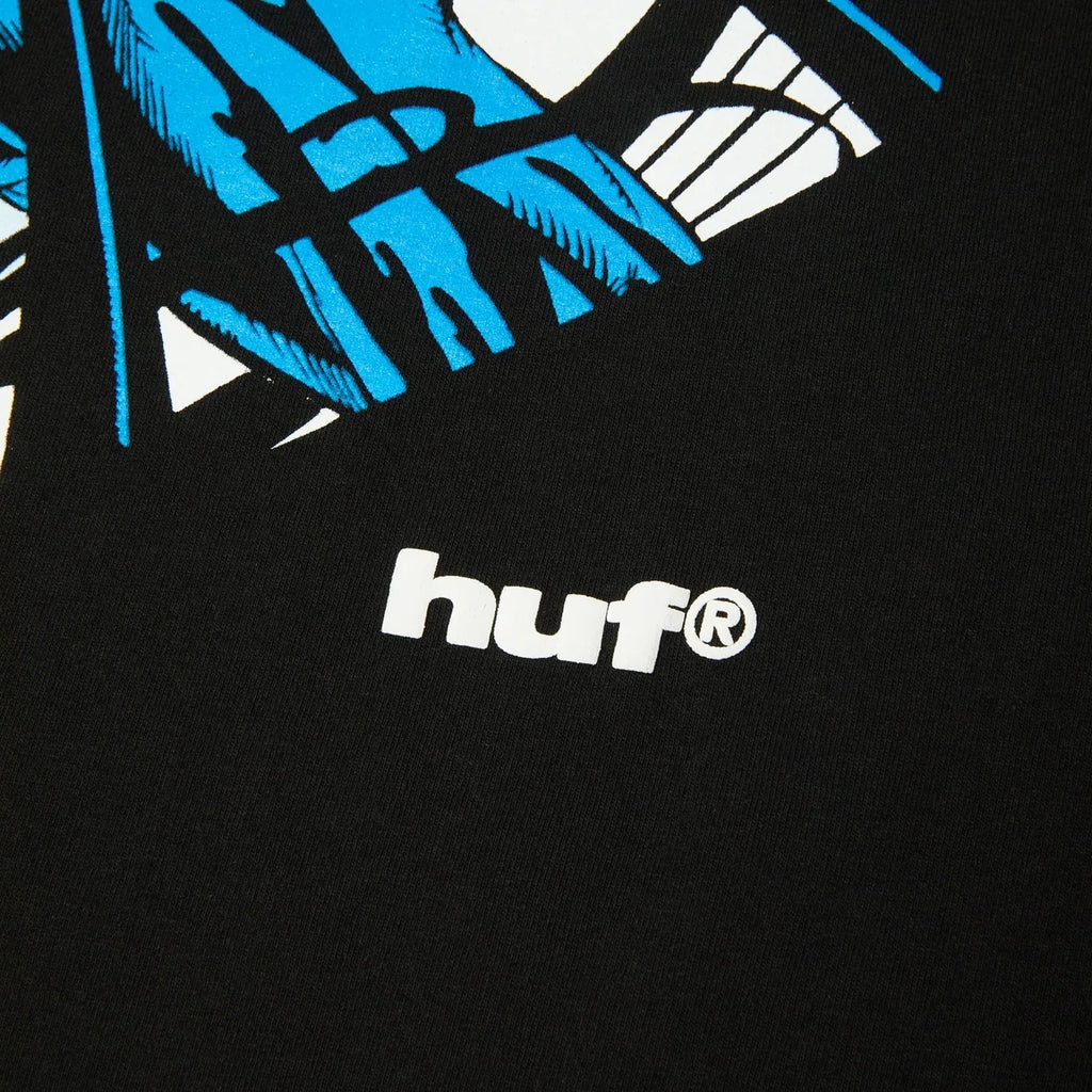 Huf X Spider-Man Entangled T-Shirt - Washed Black