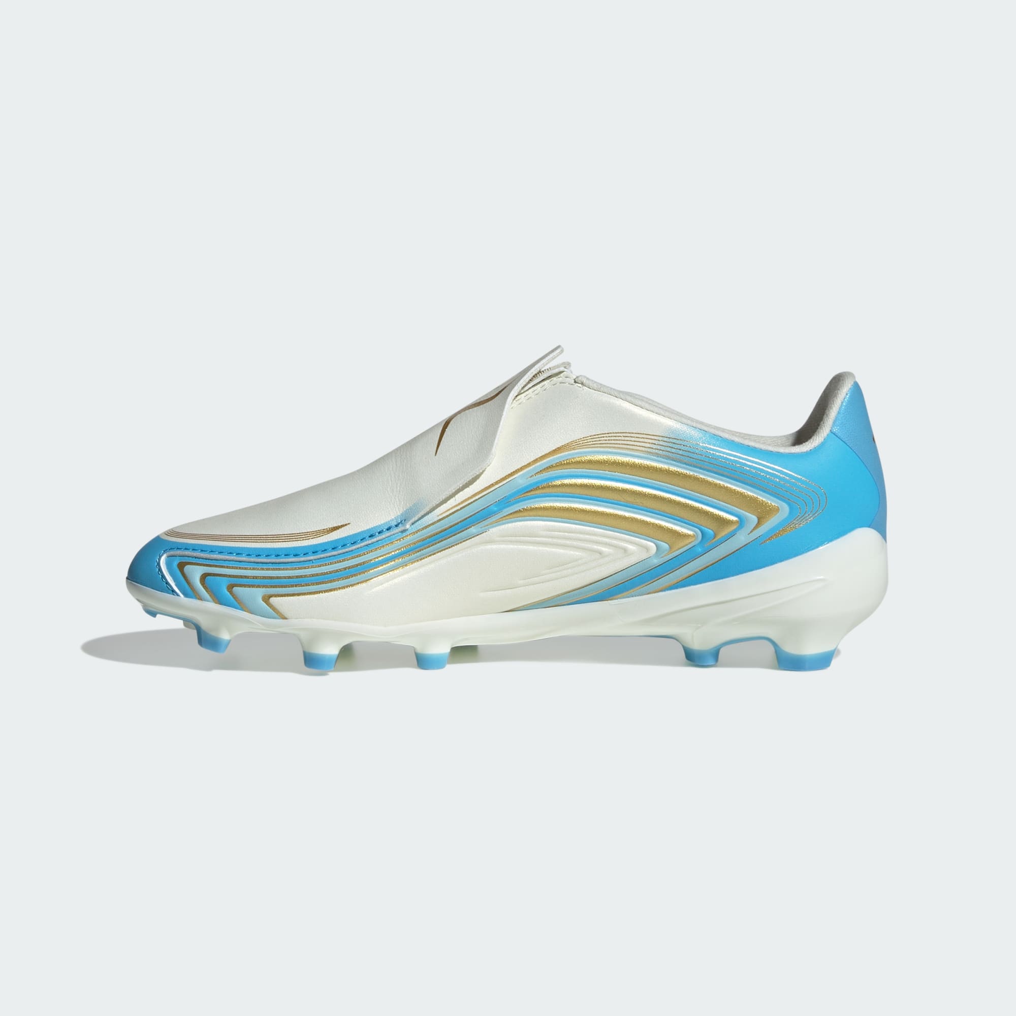 adidas F50 MESSI LEAGUE LACELESS FIRM GROUND SOCCER CLEATS KIDS