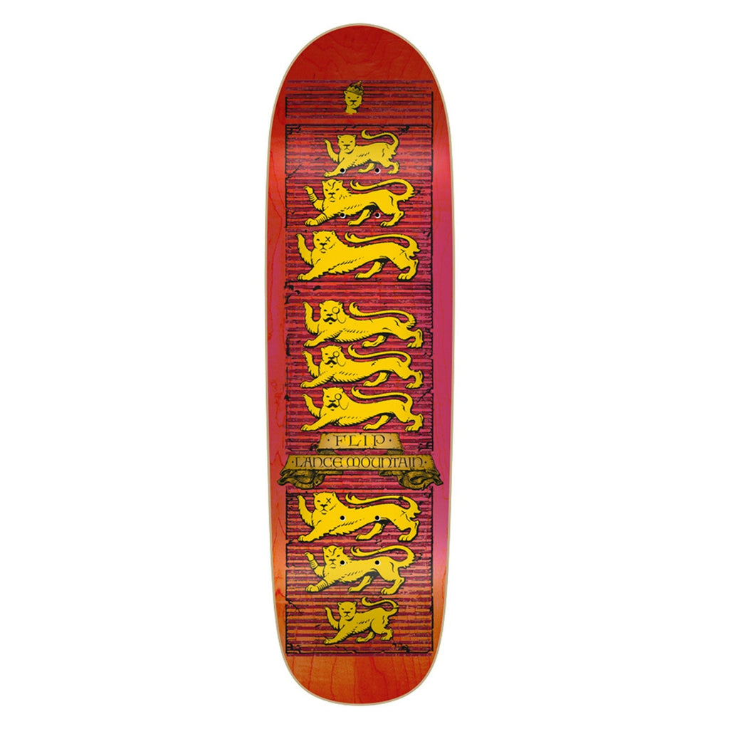 Flip Skateboard Deck Mountain Lions Red 8.75" x 31.875"