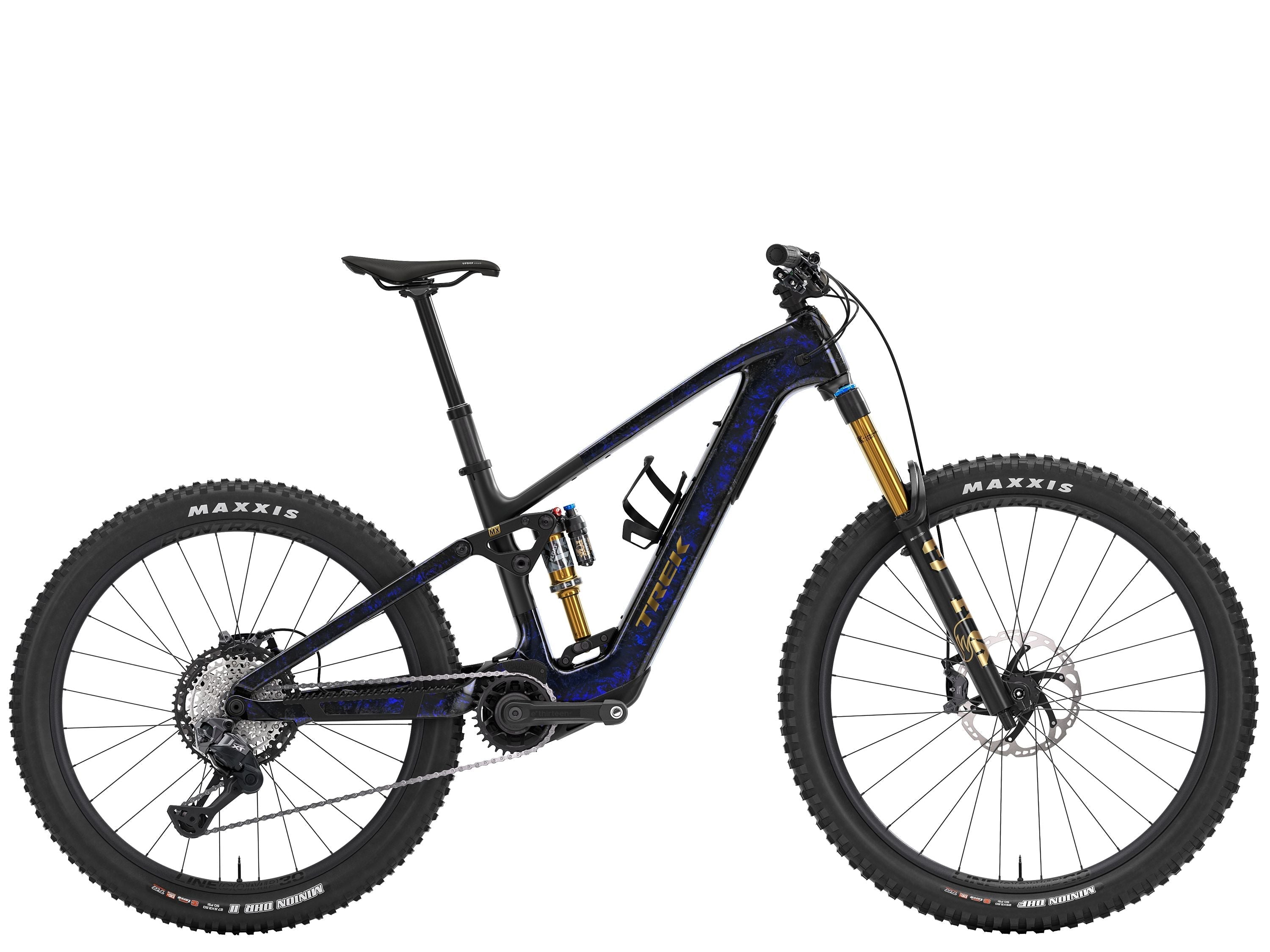 FUEL+ MX 9.8XTDI2 US S Gloss Navy Smoke/Matte Trek Black