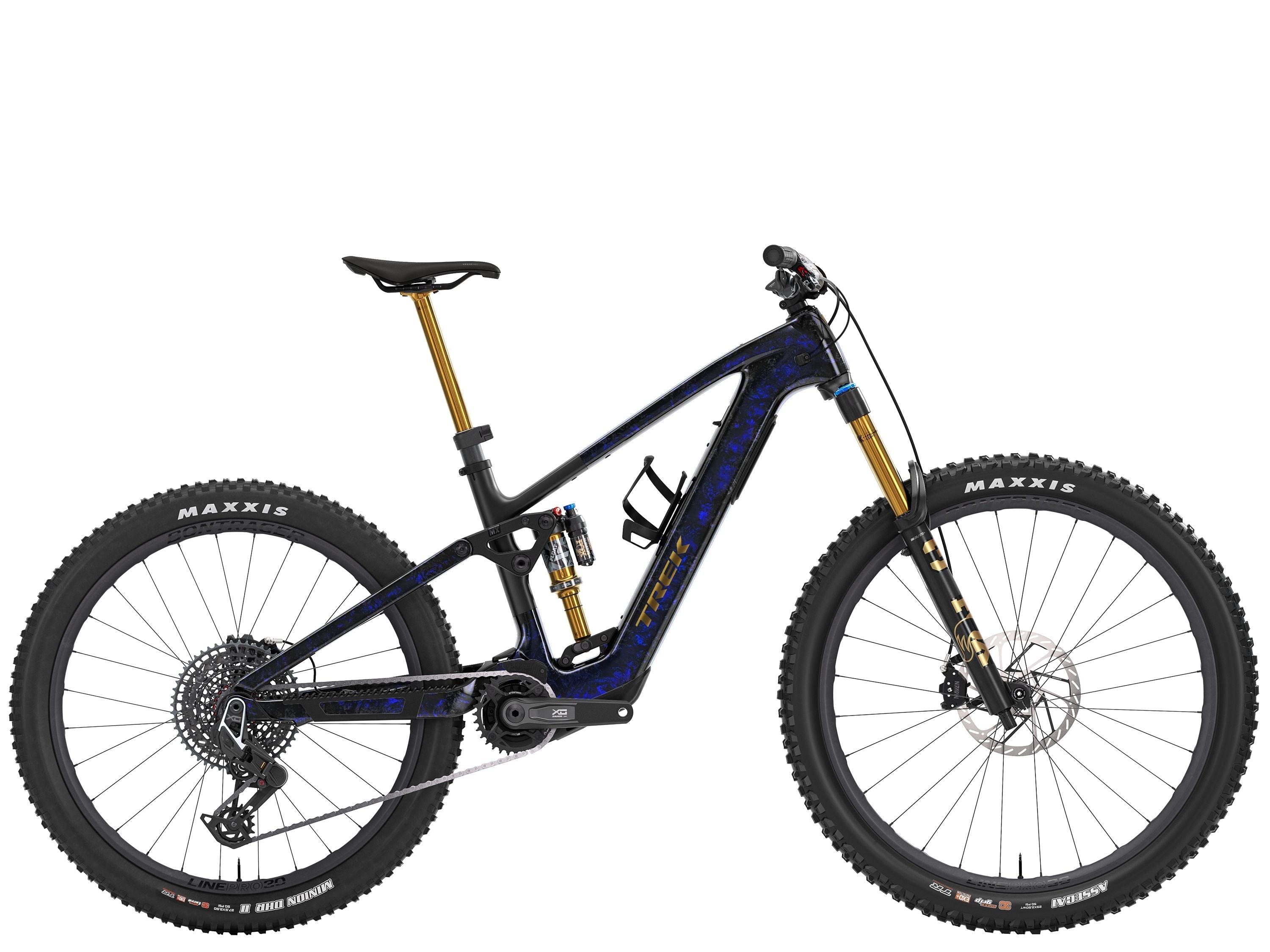 FUEL+ MX 9.9X0AXS US XXL Gloss Navy Smoke/Matte Trek Black