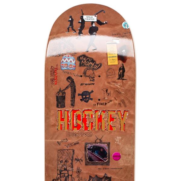 Hockey Skateboards Diego Todd Paper Cover Deck 8.5"