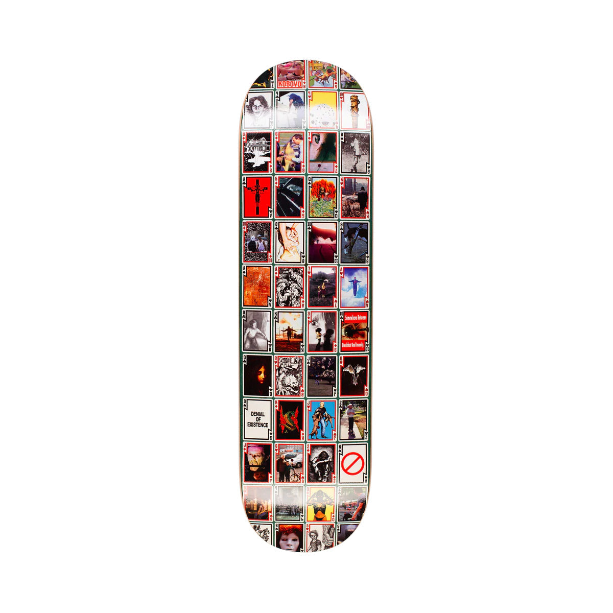 Hockey Skateboard Deck Playing Cards 8.25" x 31.79"