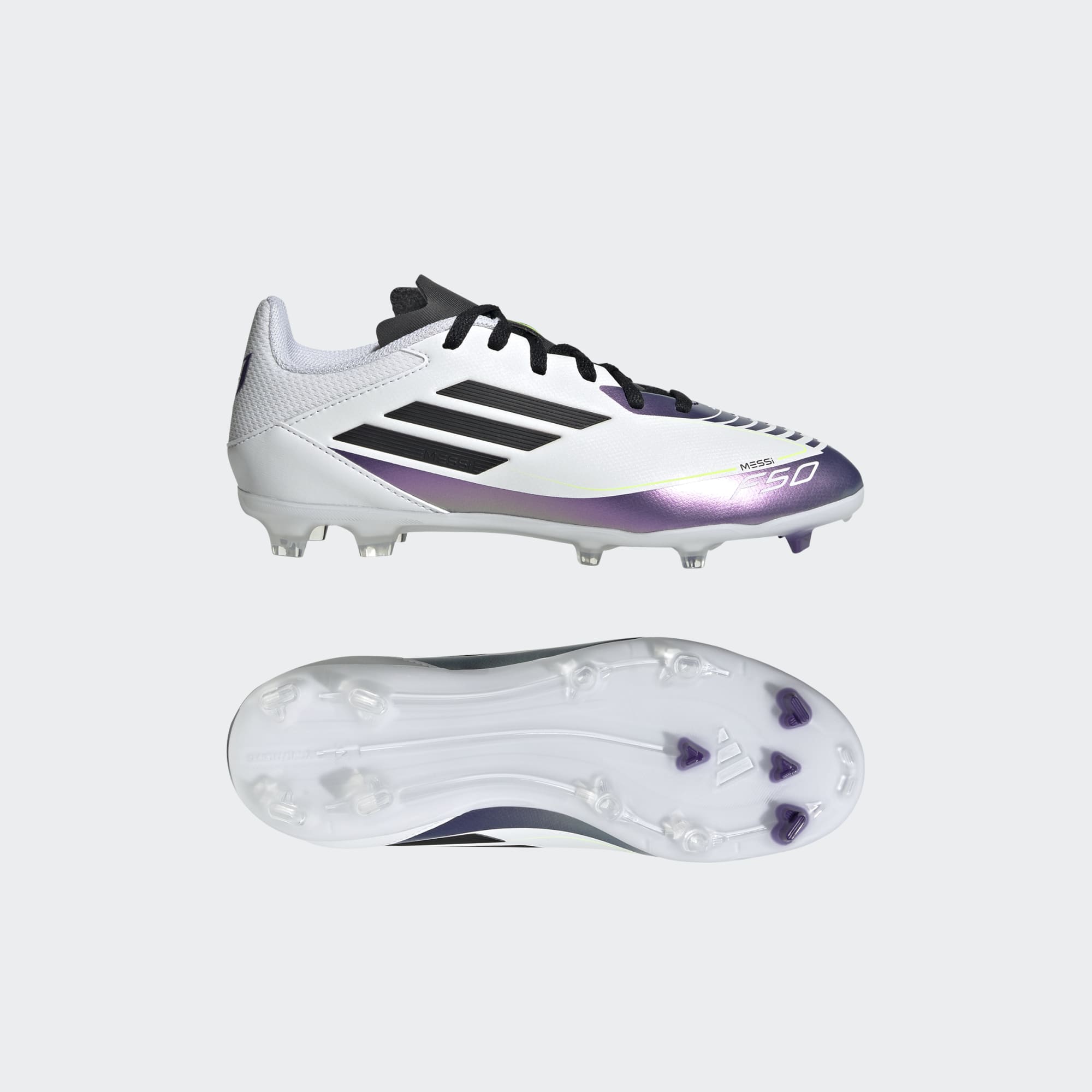 adidas F50 League Messi Firm/Multi-Ground Kids Soccer Cleats
