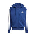 Essentials 3 Stripes Fleece FZ Hoody - Mens