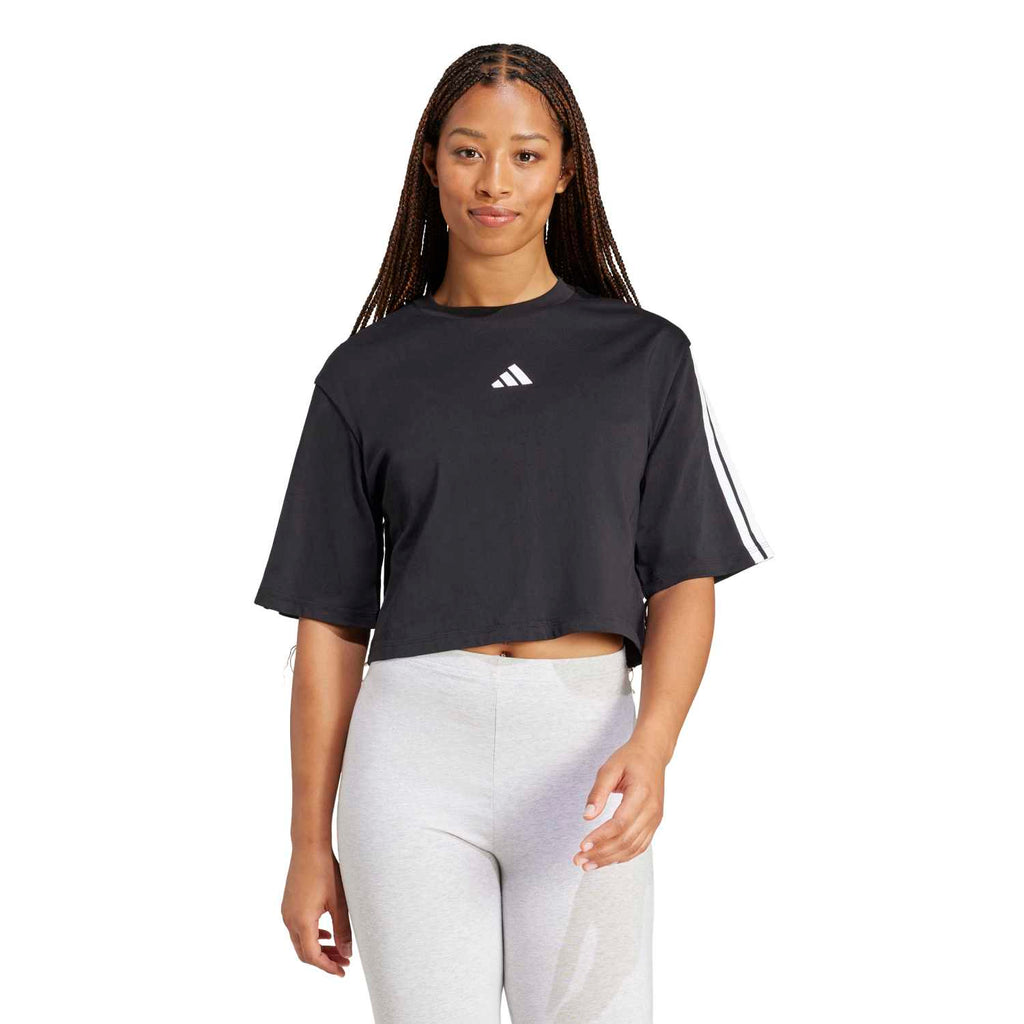 Essentials 3-Stripes Loose T-Shirt - Womens