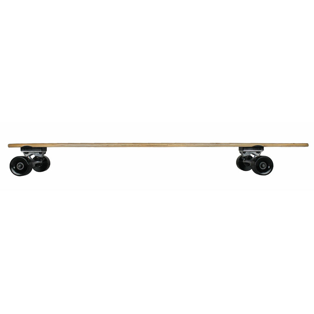 Krown Longboard Complete Pintail Green Flame