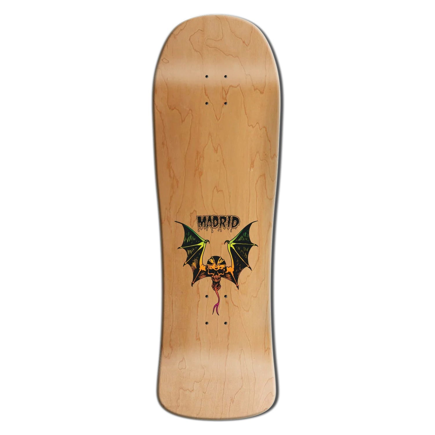 Madrid Skateboard Deck Rodney Cassell Fireball Purple 10" x 32"
