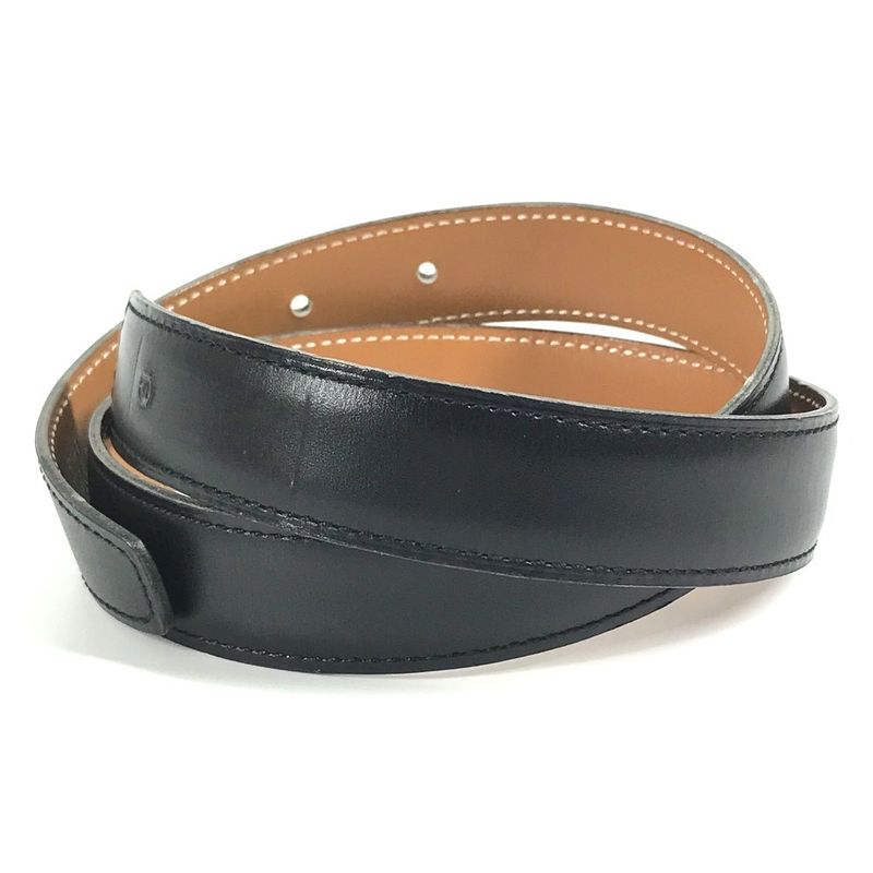 Hermes Belt Only Leather Black