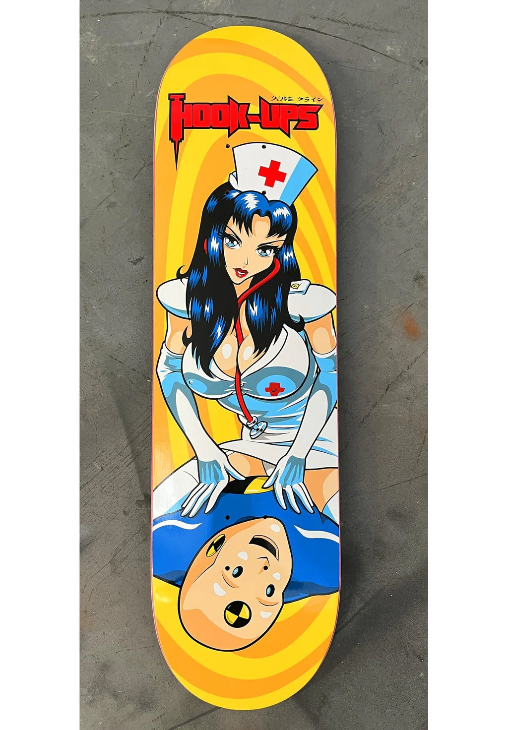 Hook Ups Skateboard Deck CPR 8.25"