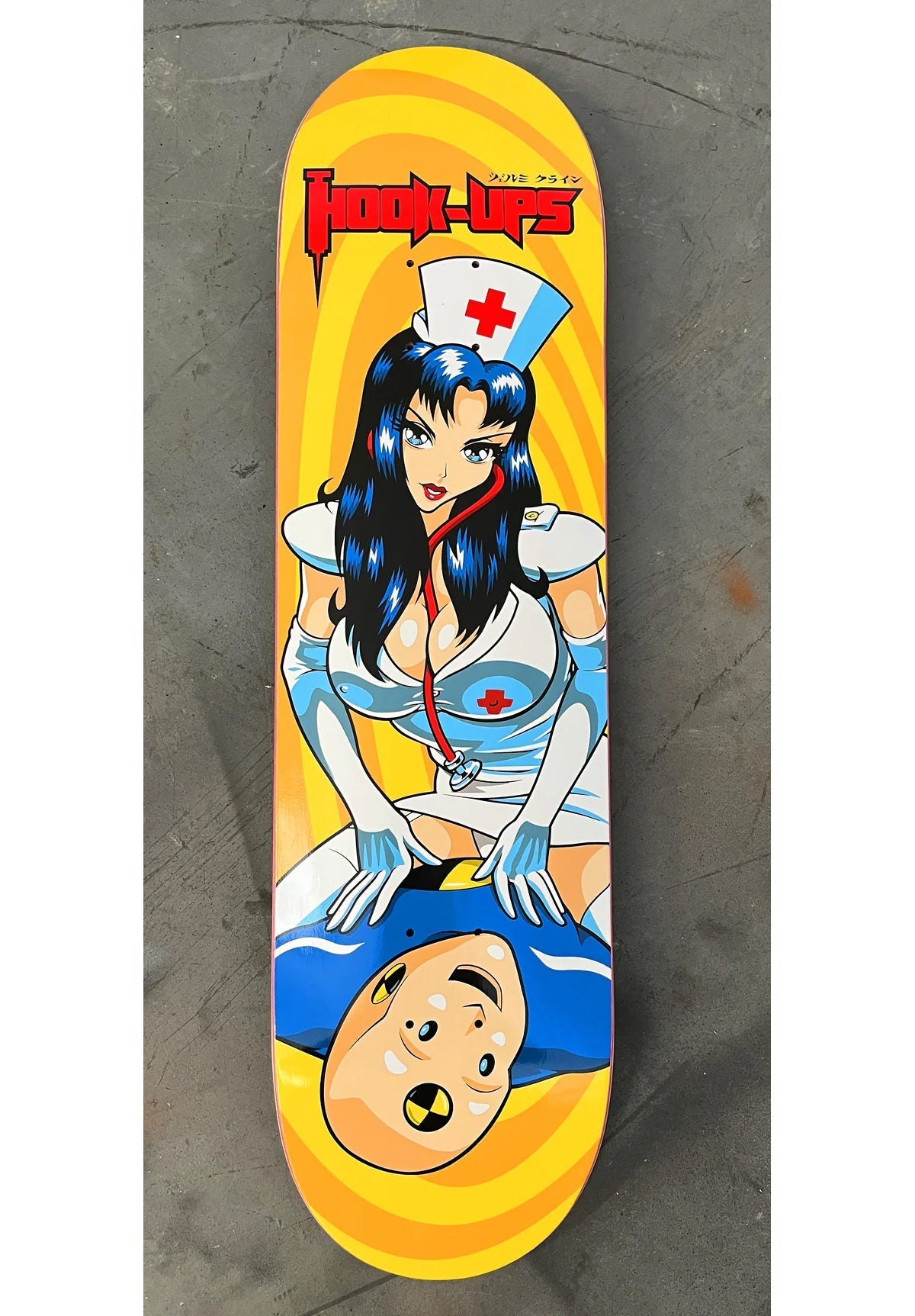 Hook Ups Skateboard Deck CPR 8.25"