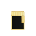 S.T. Dupont Ligne 1 Black Lacquered Gold Lighter/Briquet C14120