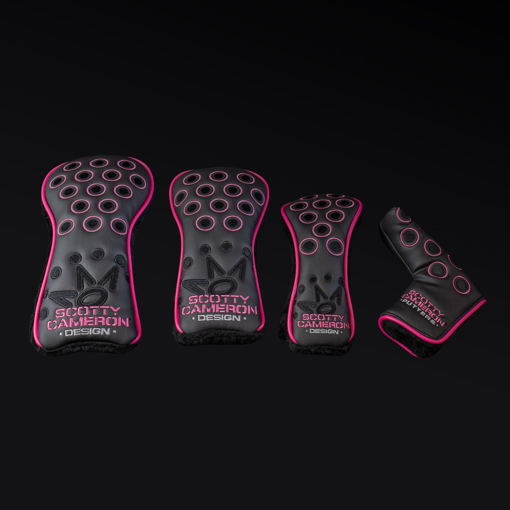 Scotty Cameron Pink Ballistic Cover Set (4PC)
