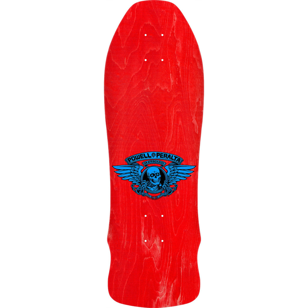 Powell Peralta Skateboard Deck Geegah Ripper Red Foil Old School Reissue