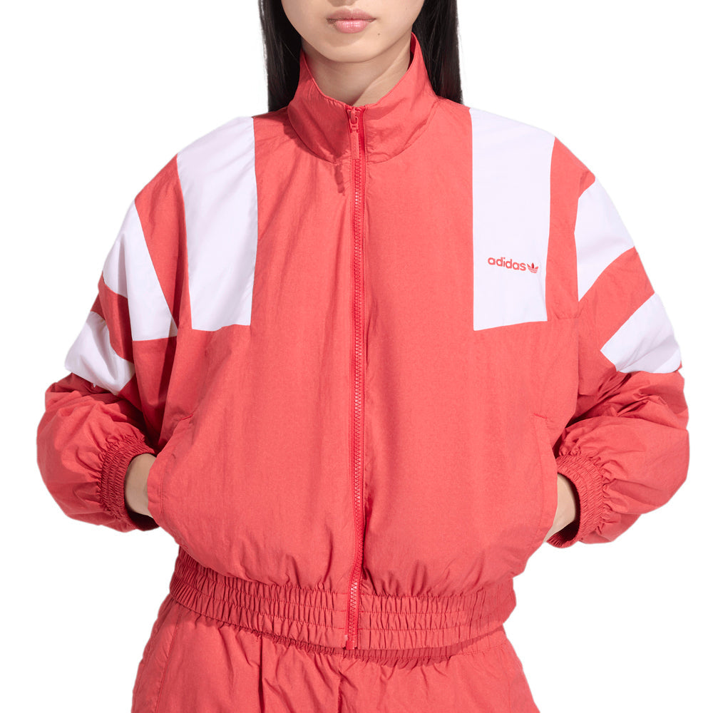 Blocked Washed Zipped Tracktop