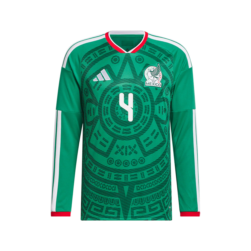 Mexico 26 Home Long Sleeve Jersey