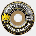 Spitfire Wheels Formula Four 99d Conical Yellow Print White