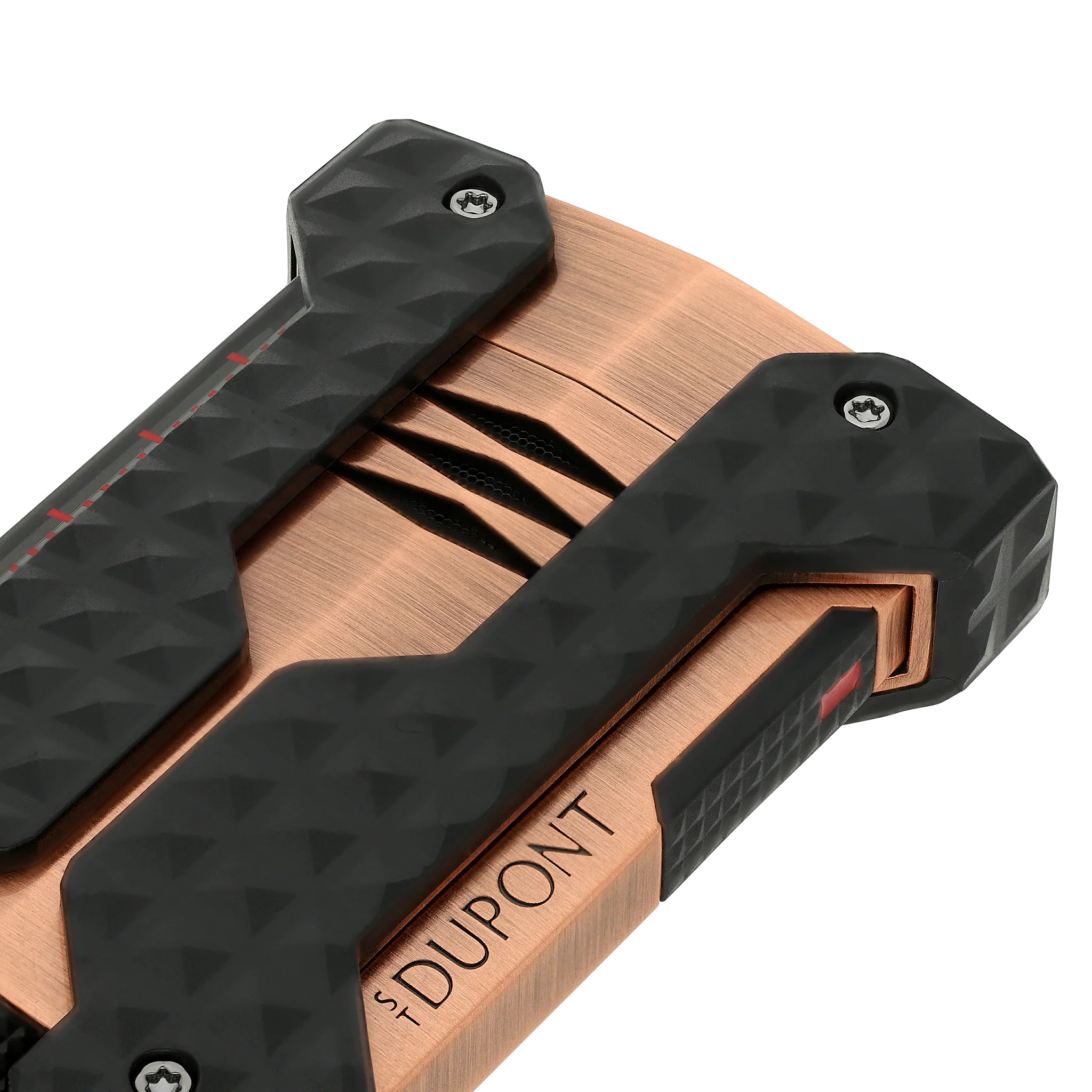 S.T. Dupont Windproof Brushed Copper Lighter/Briquet W21325