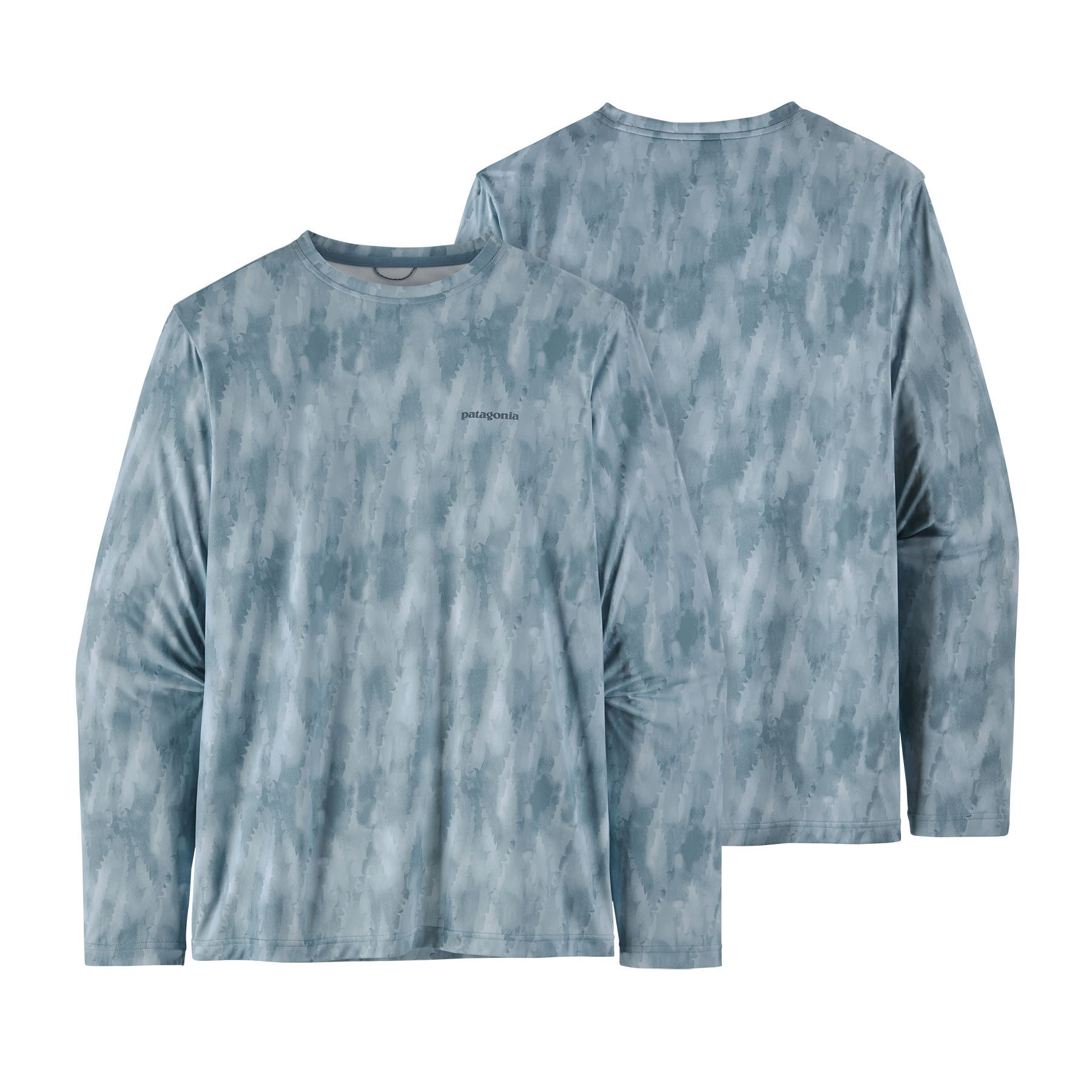Patagonia M's L/S Capilene Cool Daily Fish Graphic Shirt