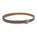 Hermes Pop H 15 Belt Veau Epsom Etoupe Brown Pink Gold Hardware