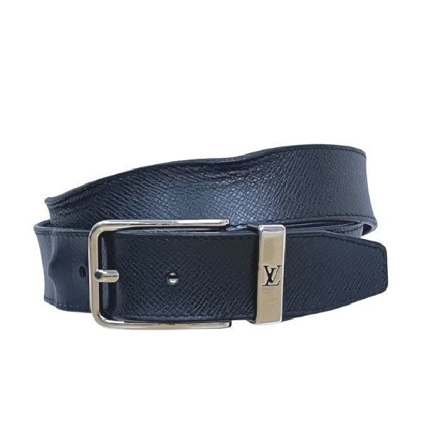 Louis Vuitton Ceinture Pont Neuf Black Silver Belt