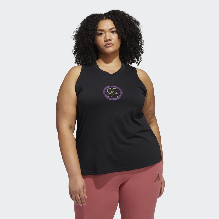Women's adidas Marvel Black Panther Graphic Tank Top