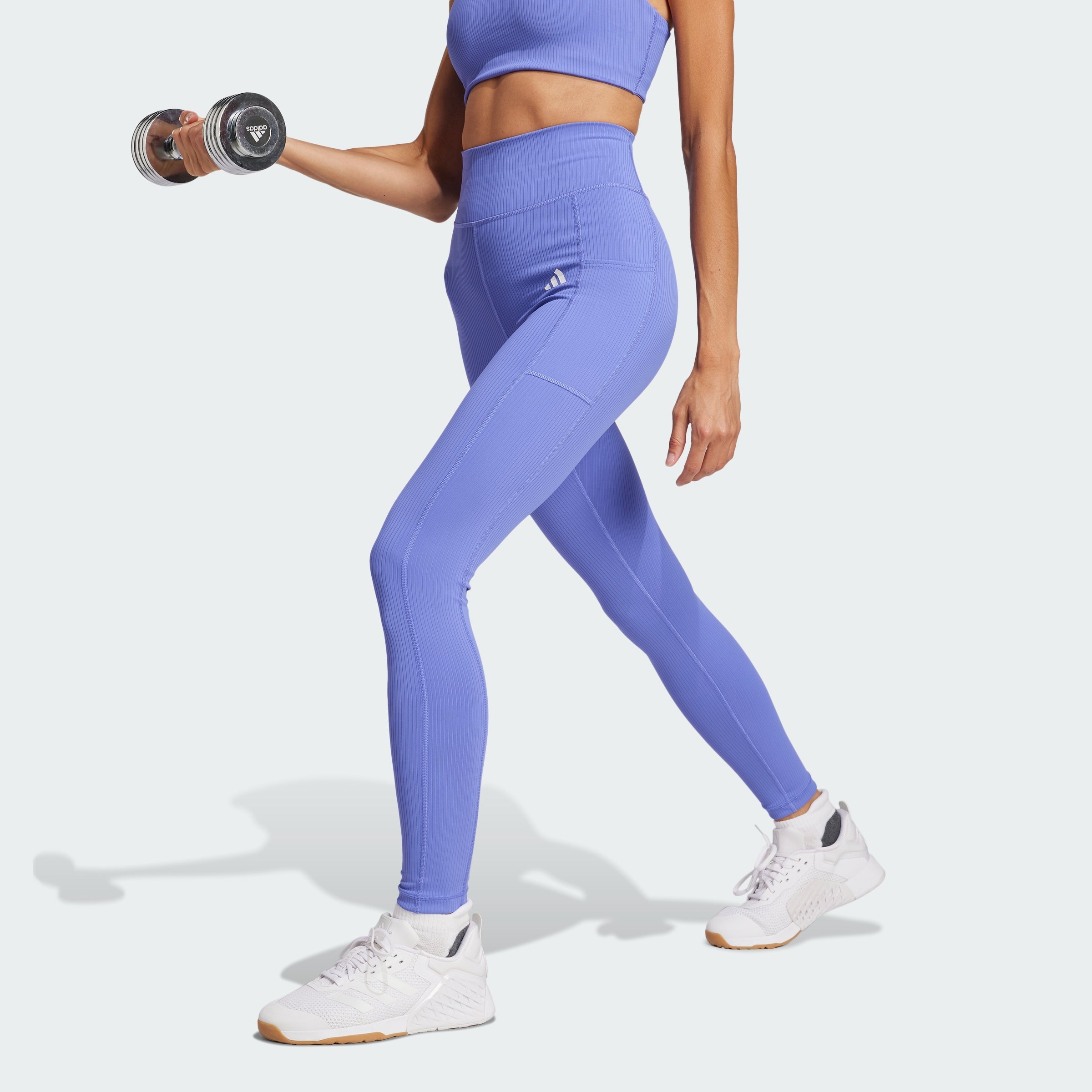 Women's adidas Optime Rib 7/8 Leggings