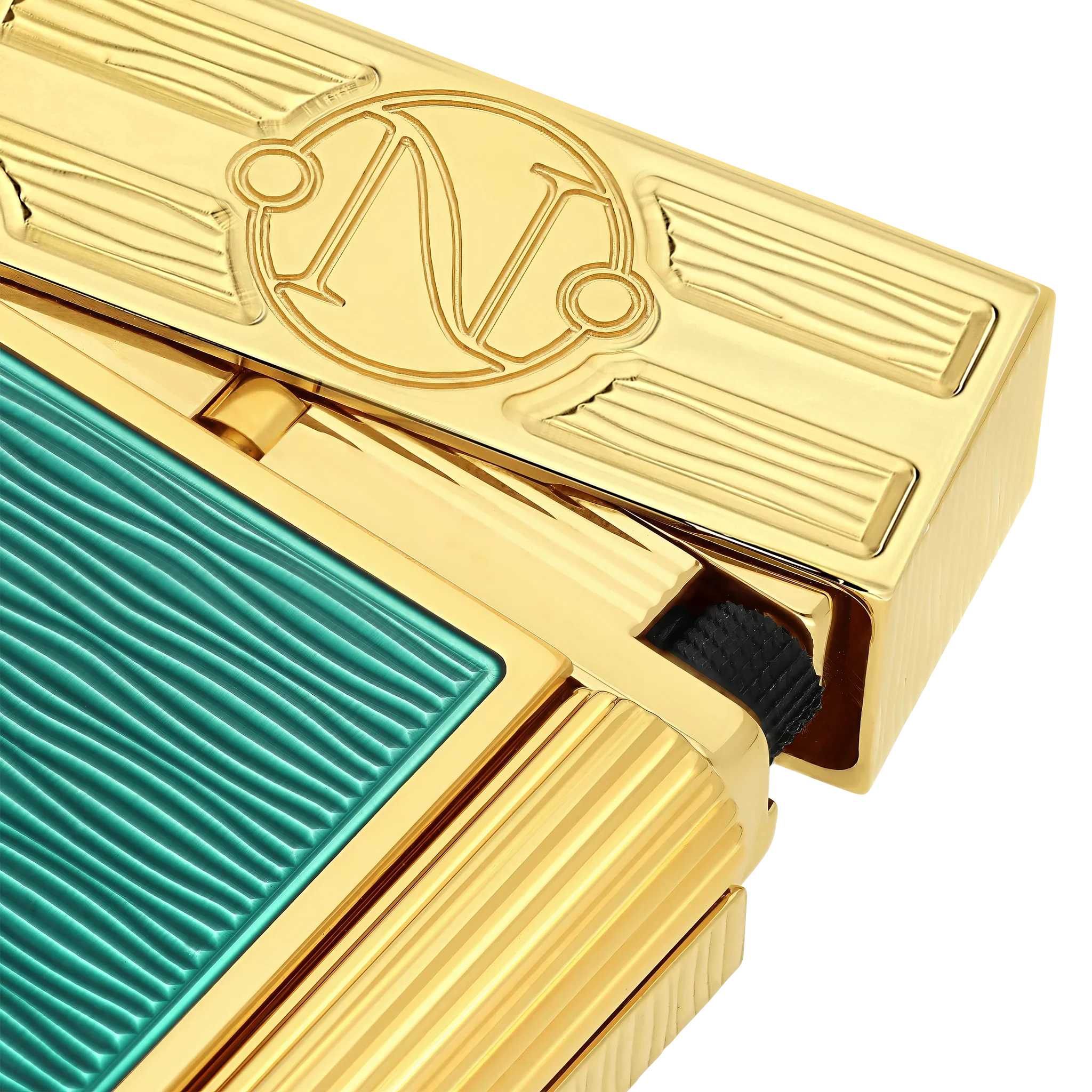 S.T. Dupont Ligne 2 20'000 Leagues Under The Seas, Green Pacific Lacquered Lighter/Briquet C16052CL