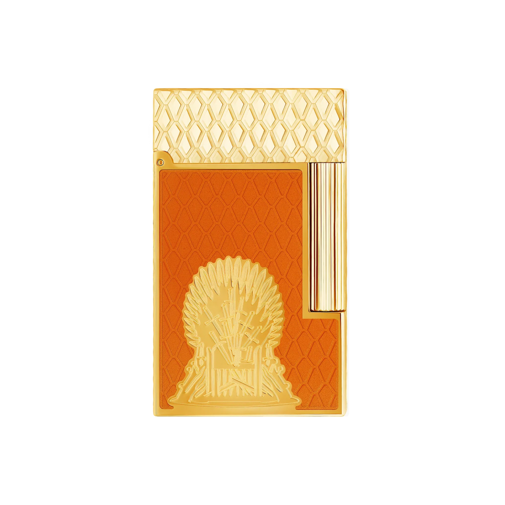 S.T. DUPONT Ligne 2 Lacquered Game of Thrones Fire Orange Lighter/Briquet C16413