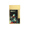S.T. DUPONT Ligne 2 DC COMICS Lacquered Gold Harley Quinn Lighter/Briquet C16696