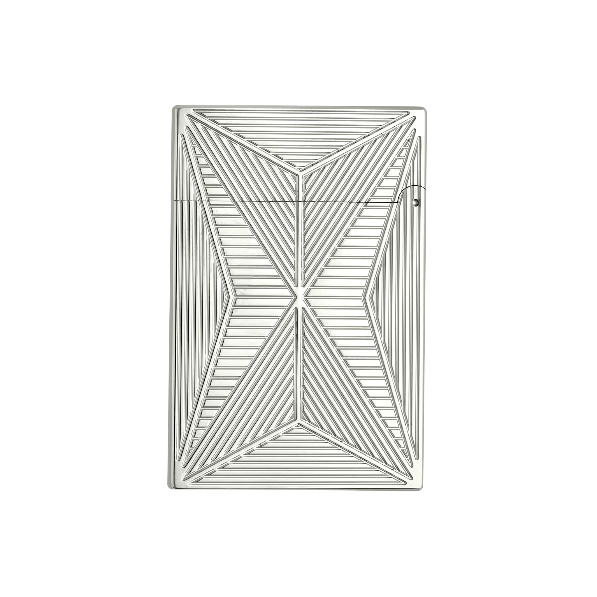 S.T. DUPONT Ligne 2 Small Fire X Palladium Lighter/Briquet C18610
