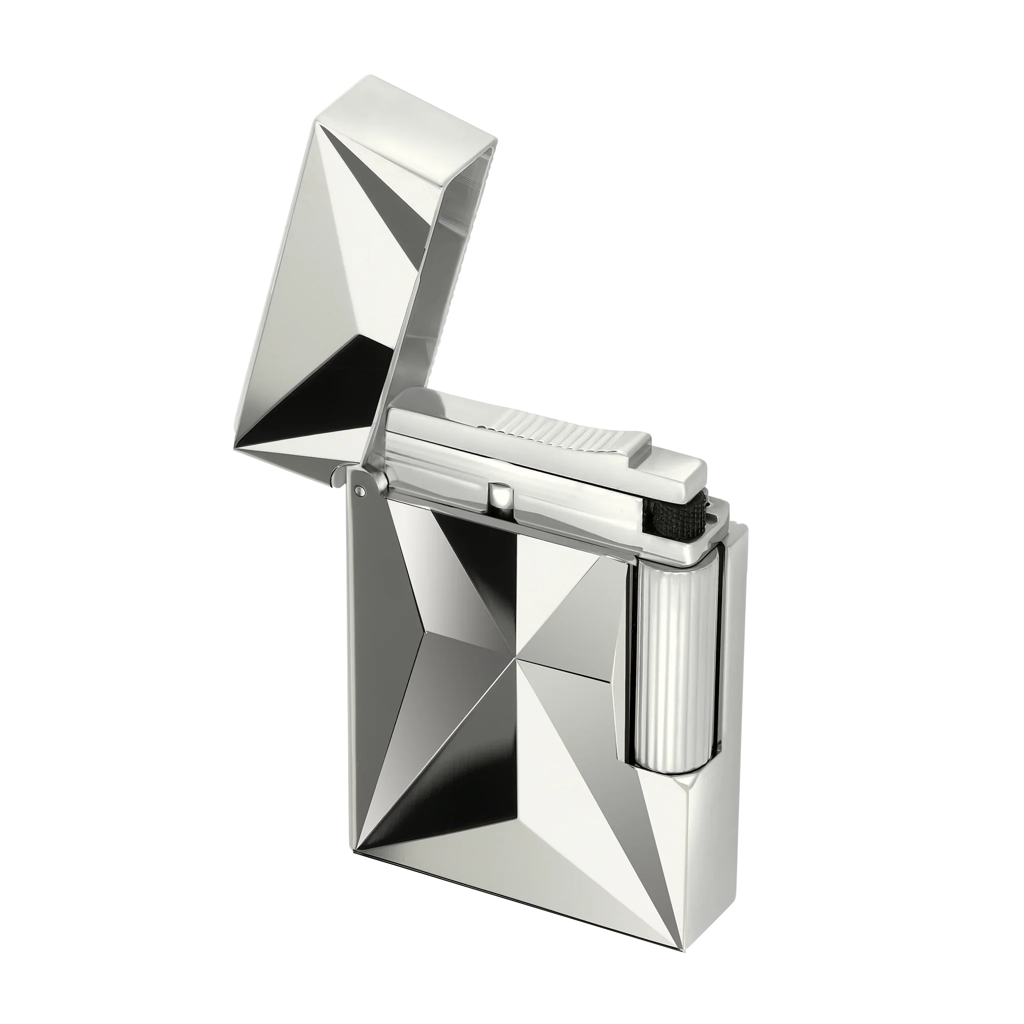 S.T. DUPONT Ligne 2 Small Fire X Palladium Lighter/Briquet C18610