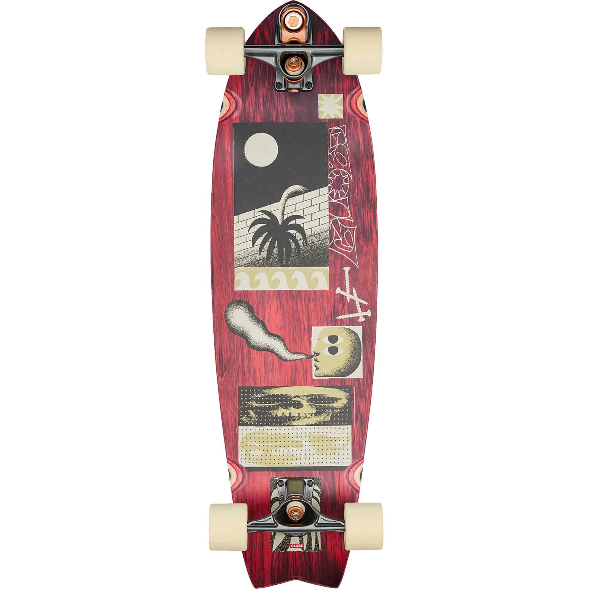 Globe Chromantic Surf Skate Last In 33"