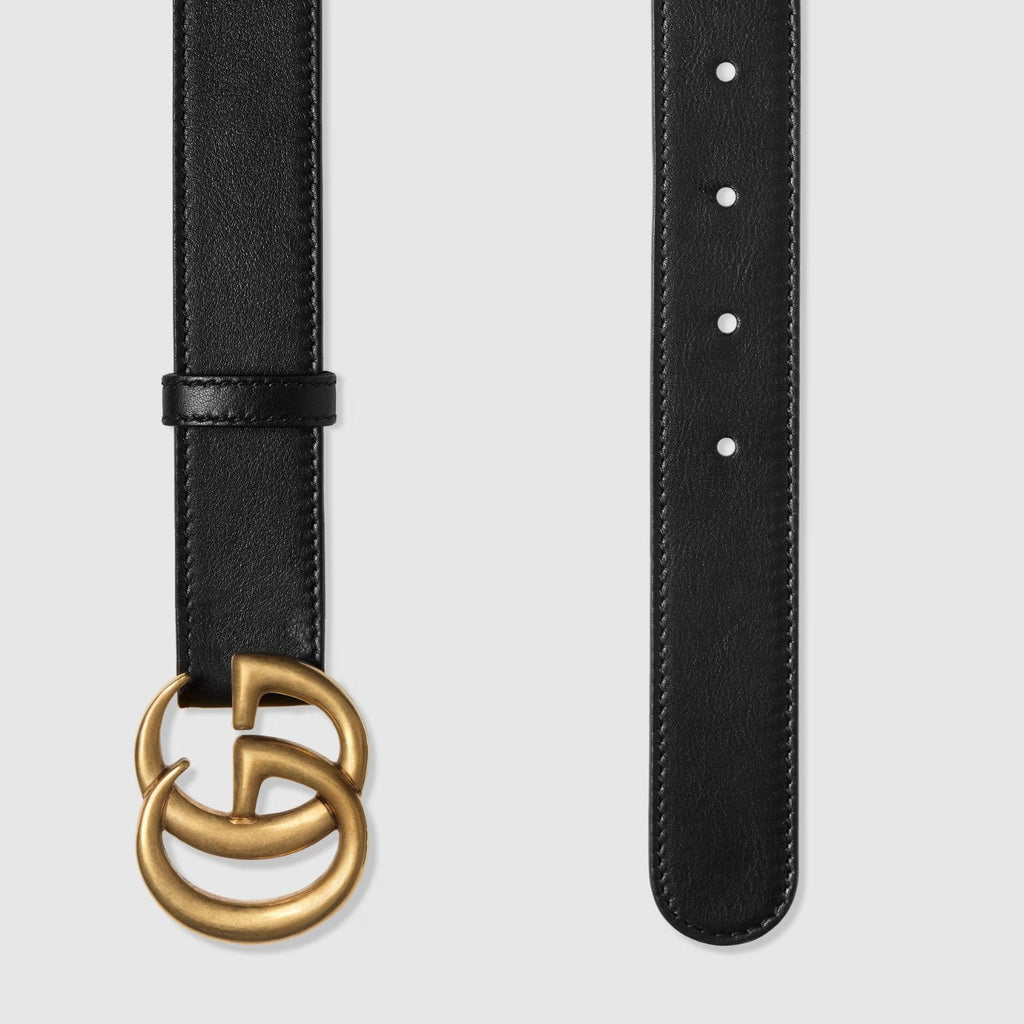 Gucci 2015 Re-edition wide leather belt