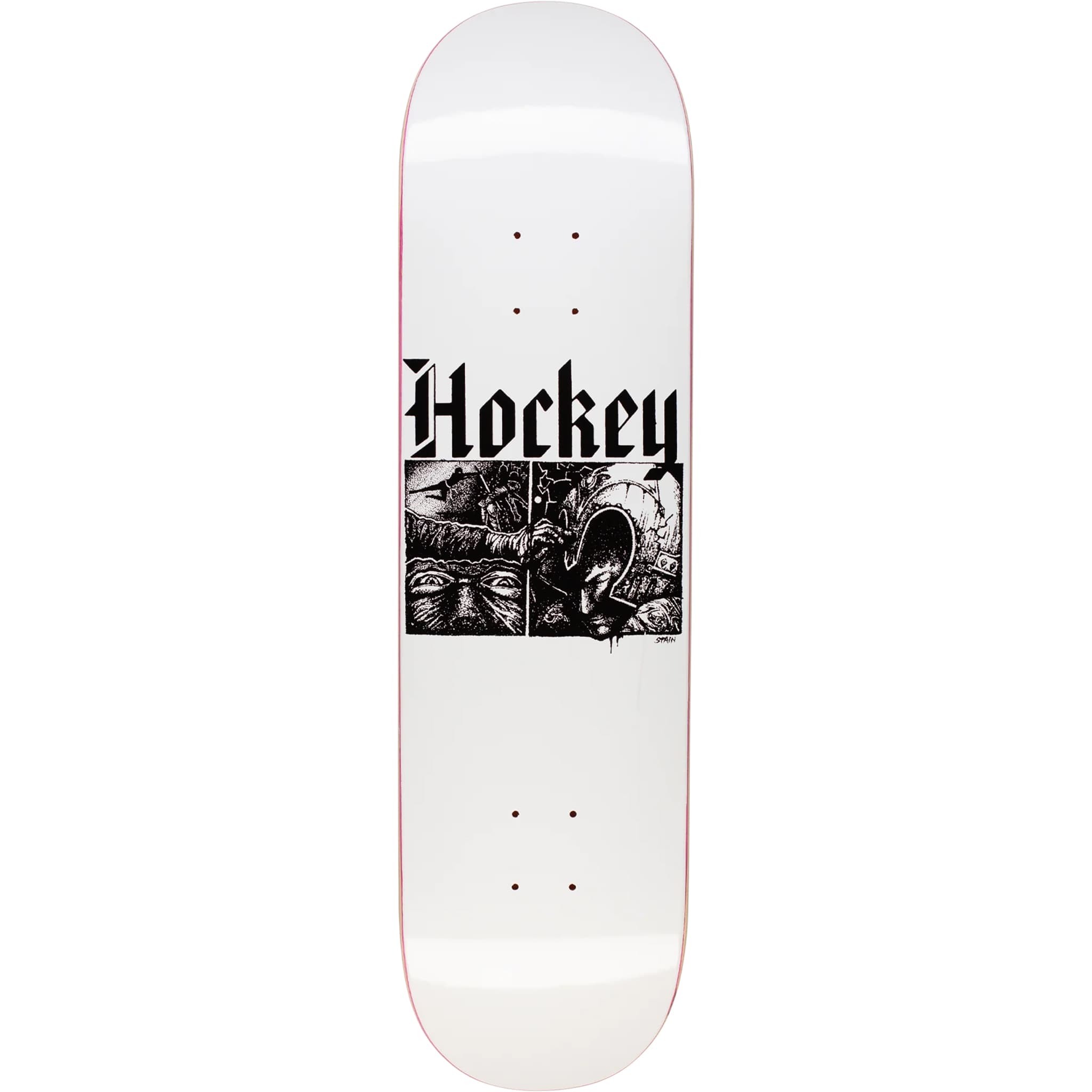 Hockey Nik Stain Middle Earth Skateboard Deck 8.25"