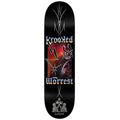 Krooked Worrest Chrome Twin Tail Skateboard Deck 8.38"