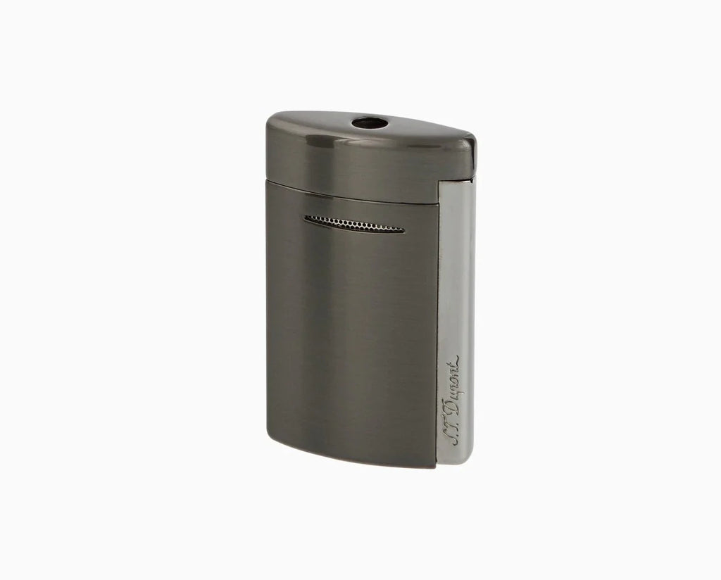 S.T. Dupont Minijet Brushed Gunmetal Lighter/Briquet 010888