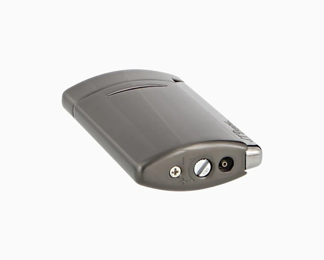 S.T. Dupont Minijet Brushed Gunmetal Lighter/Briquet 010888