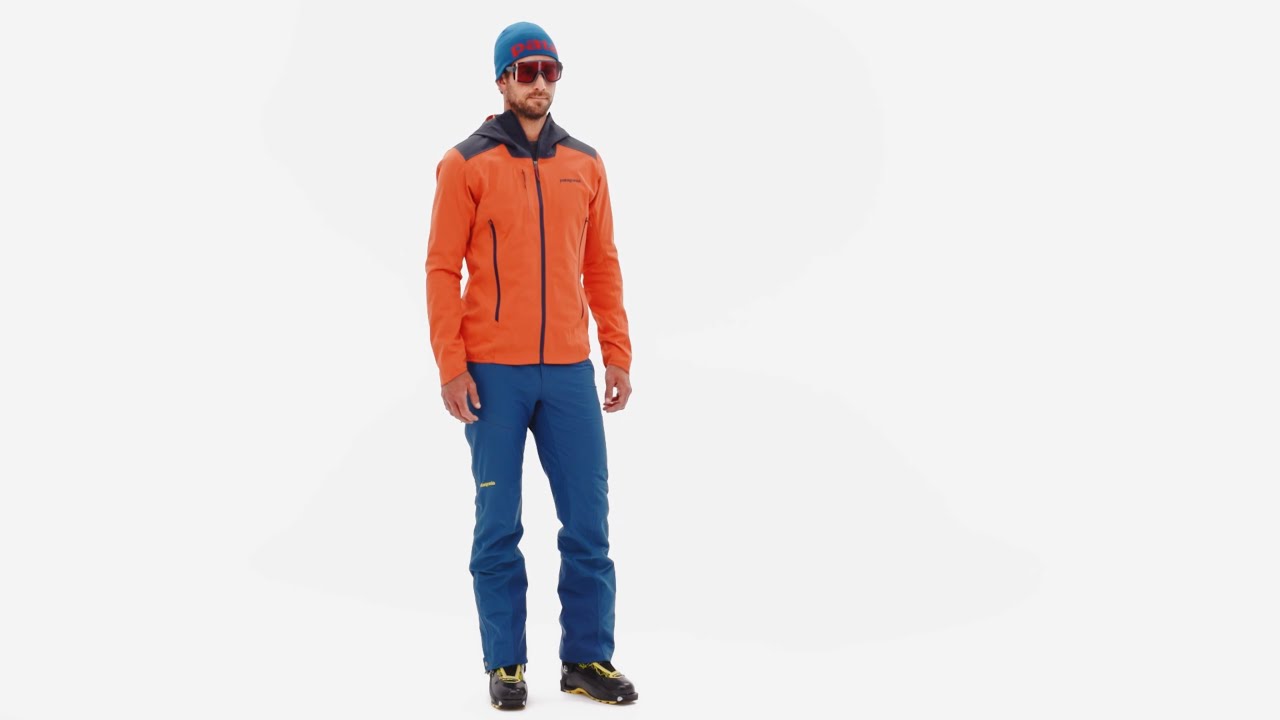 Patagonia Men's Upstride Jacket super-traspirante e flessibile tessuto performance con trattamento DWR (idrorepellente a lunga durata)