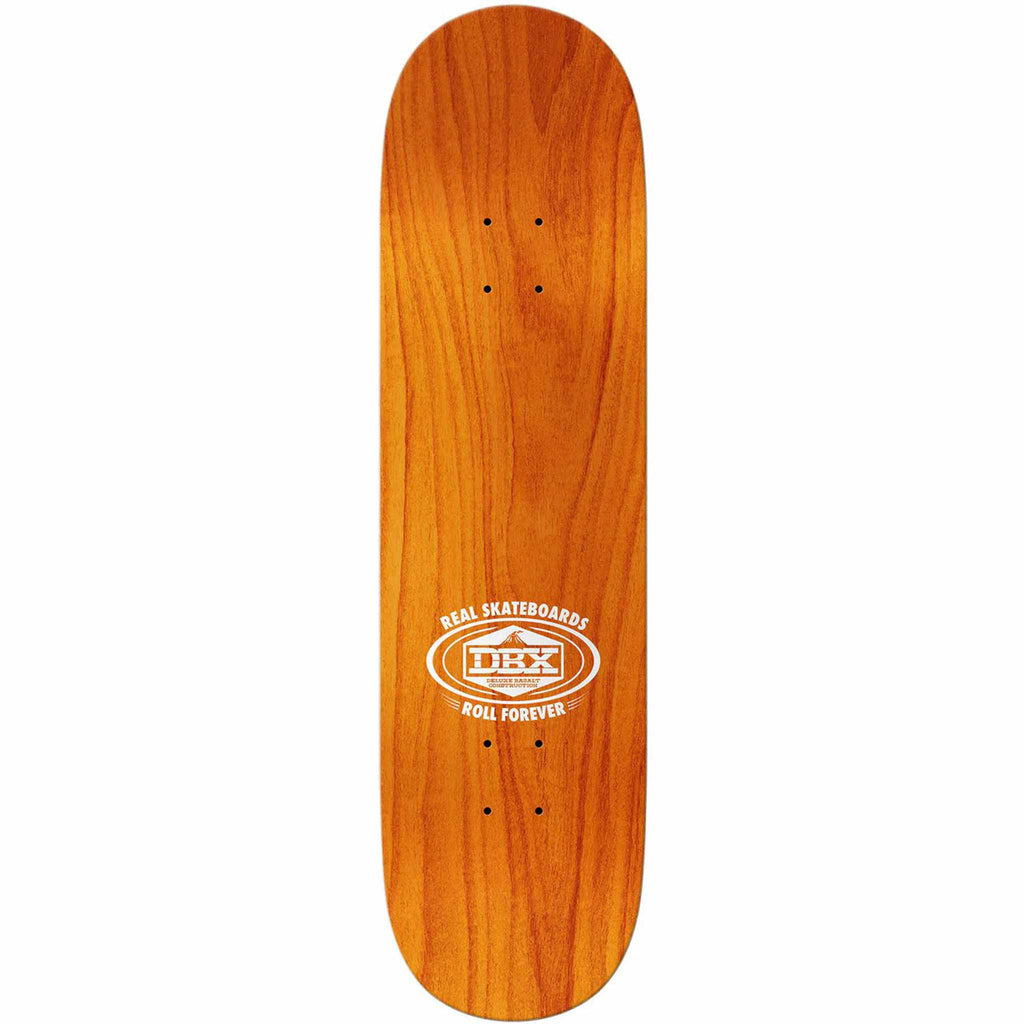 Real DBX Oval Red Foil 8.38" Skateboard Deck