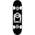 SK8MAFIA House Logo Black Micro Skateboard Complete 6"