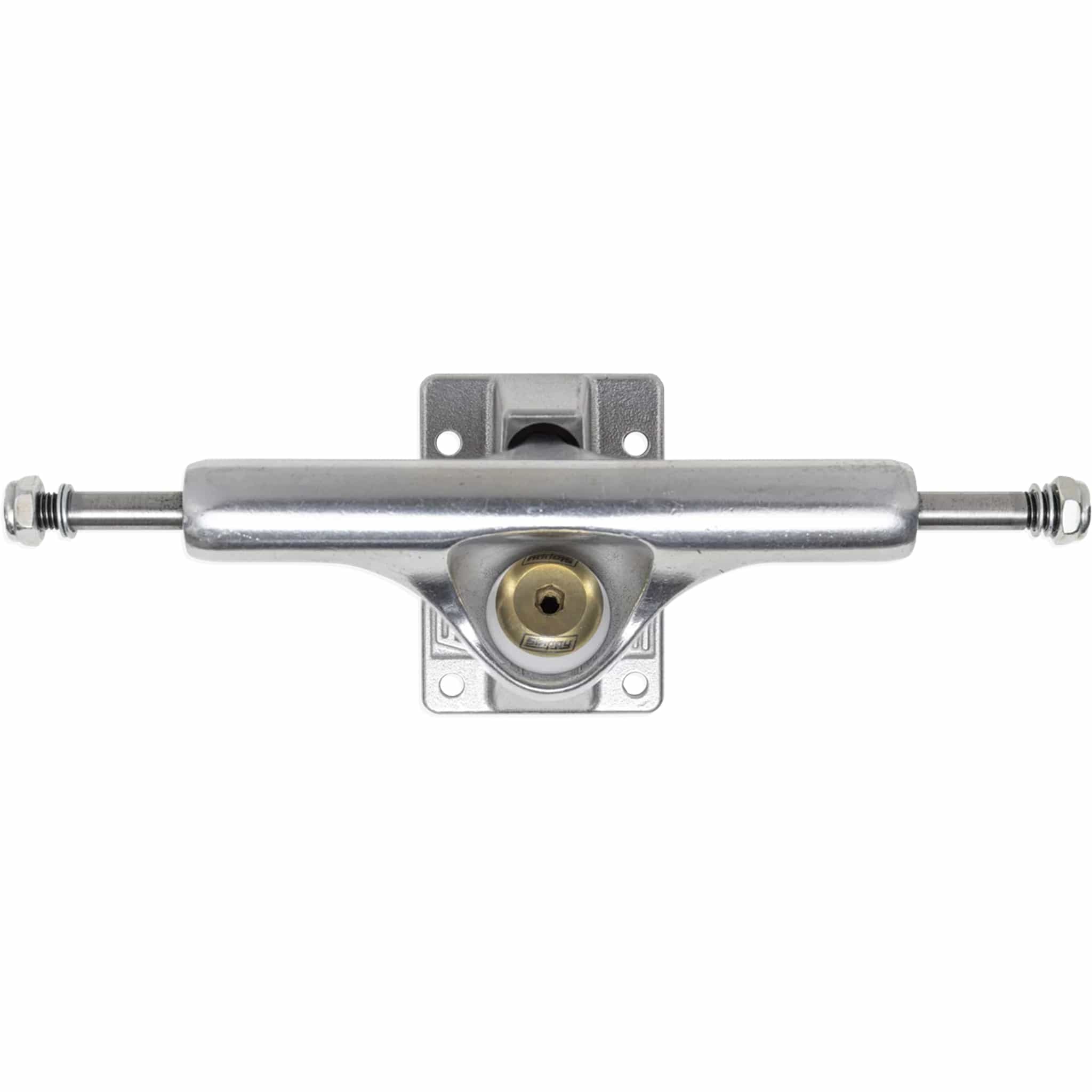 Slappy ST1 Inverted Hollow Lights Ultra Low Kingpin Polished Gold Skateboard Trucks 8.25"