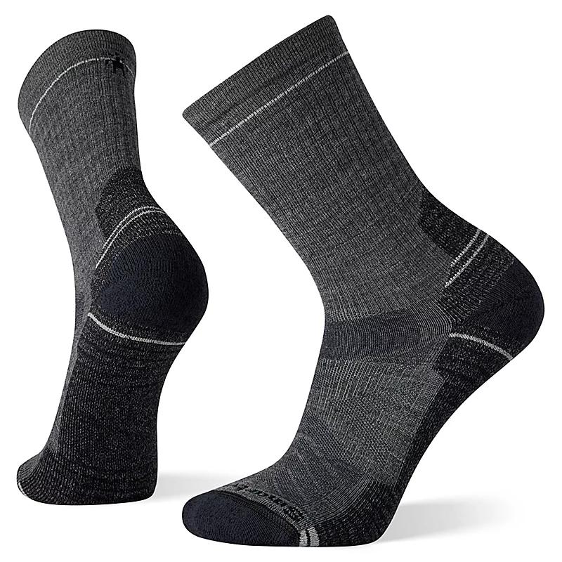 Smartwool - Hike Light Cushion Crew - Taupe-Laguna Blue