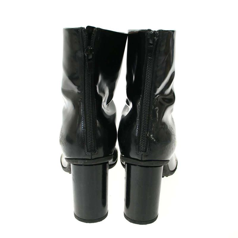 Bottega Veneta Atomic Boots Heel Ankle Black 39